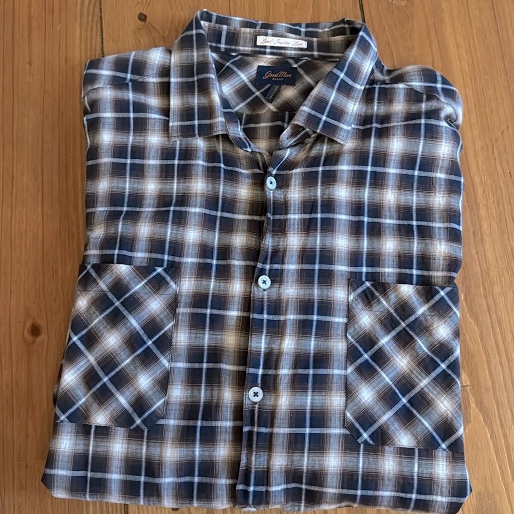 Goodman Brand button Down Shirt